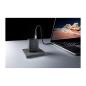 Preview: Intenso Power Adapter W65ACC Gan, Schwarz 65 Watt Netzteil, Zwei USB-C Anschlüsse und einem USB-A Anschluss