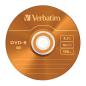 Preview: Verbatim DVD-R Colour 4,7GB 16x Speed – 5er Pack Slimcase