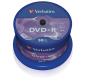Preview: Verbatim DVD+R 4,7GB 16x Speed 50er Spindel Rohlinge matt silver