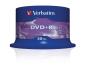 Preview: Verbatim DVD+R 4,7GB 16x Speed 50er Spindel Rohlinge matt silver