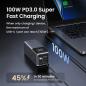 Preview: UGREEN Powerbank 12000 mAh 100W USB-C Fast Charging mit Power Delivery & Display