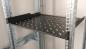 Preview: Equip 19 Zoll Rack Fachboden 1HE 600mm Schwarz Fester Einlegeboden Serverrack Serverschrank