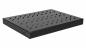 Preview: Equip Variabler 19 Zoll Fachboden 1HE 350 mm Schwarz | Rack Ablage bis 100 kg | Serverschrank Regalboden