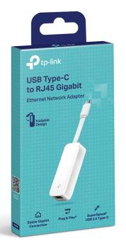 TP-Link UE300C USB-C auf Gigabit-LAN Adapter – USB 3.0, 1000 Mbit/s