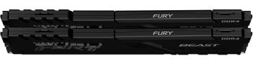 Preview: 3200 32GB Kingston FURY Beast KIT (2x 16GB)  3200MT/s CL16 DIMM Black
