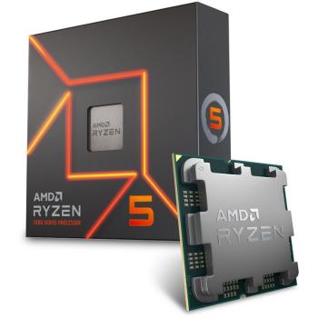 AM5 AMD Ryzen 5 7600X tray 4,7GHz CPU 6xCore 38MB 105W Radeon Graphics