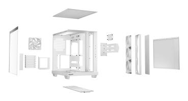 Preview: be quiet! Light Base 500 LX White Midi Tower