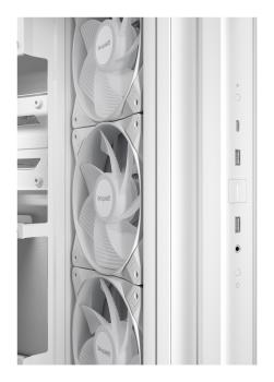 be quiet! Light Base 500 LX White Midi Tower