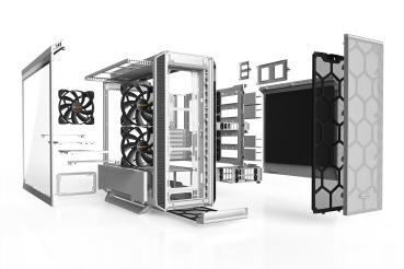 be quiet! SILENT BASE 802 Window white Midi Tower