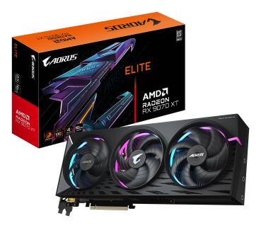 RX 9070 XT 16GB Gigabyte Radeon Aorus Elite GDDR6 3Fan