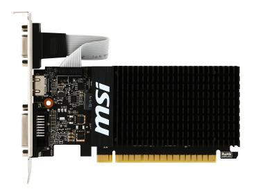 MSI GT 710 2GD3H LP Grafikkarte 2GB GDDR3 HDMI DVI VGA Low-Profile