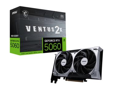 RTX 5060 8GB MSI Ventus 2X OC GDDR7 Grafikkarte