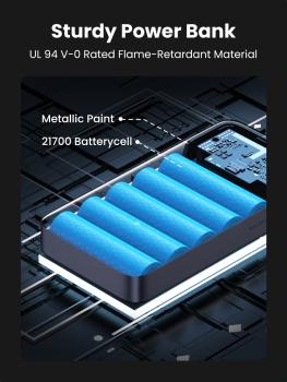 Preview: 20000mAh UGREEN Powerbank PD 100W
