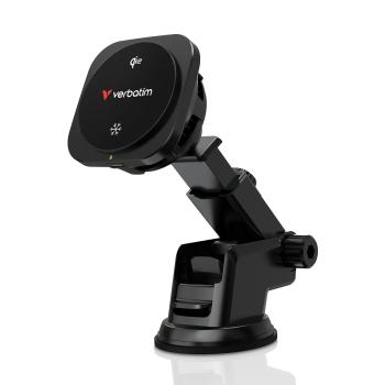VERBATIM Charge ´n´ Drive Qi2 - magnetisches kabelloses Autoladegerät