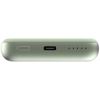 Preview: Verbatim Wireless Powerbank Charge 'n' Go 10.000mAh hellgrün Qi PD 3.0 Quick Charge 3.0