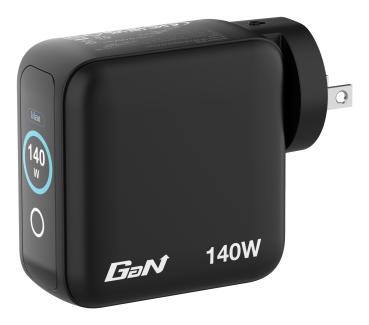 Verbatim Mini GaN Charger 140W with Display