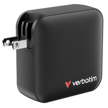 Verbatim Mini GaN Ladegert 165W 4 Port US/EU/UK ADP