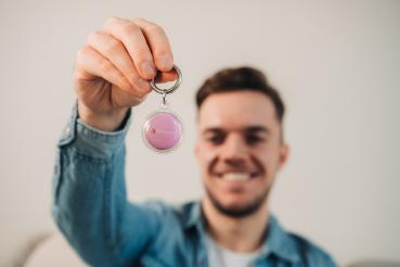 Verbatim My Finder Coin Bluetooth Tracker schwarz/wei/pink (3er Pack)