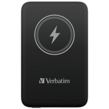 Preview: Verbatim Wireless Powerbank Charge 'n' Go 10.000mAh (schwarz, Qi, PD 3.0, Quick Charge 3.0)