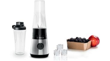 Bosch VitaPower Series 2 MMB2111M Mixer – 0,6 l Tischmixer, 450 W, Edelstahl
