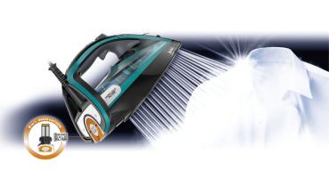 Tefal Ultimate Pure FV9844 Dampfbügeleisen – 3200 W, Anti-Kalk & Microsteam® Bügelsohle
