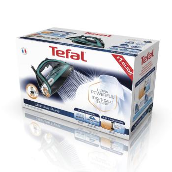 Tefal Ultimate Pure FV9844 Dampfbügeleisen – 3200 W, Anti-Kalk & Microsteam® Bügelsohle
