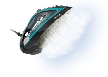 Tefal Ultimate Pure FV9844 Dampfbügeleisen – 3200 W, Anti-Kalk & Microsteam® Bügelsohle