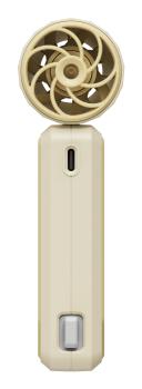 Preview: Verbatim Cool n Go Air Jet Handventilator Silber Weiß