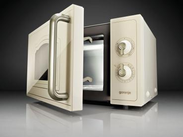 Gorenje MO4250CLI (creme/gold) Mikrowelle mit Grill