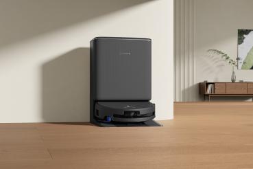 Ecovacs DEEBOT T90 PRO OMNI EU 0,25 l Schwarz Saug-Wischroboter