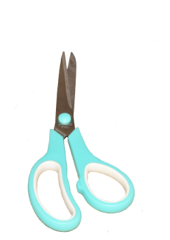 Haushaltsschere mit Kunststoffgriff ca. 19cm grün