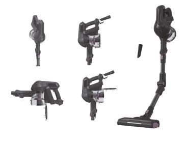 Hoover HF1 HF103X 011 Akku Stabstaubsauger beutellos