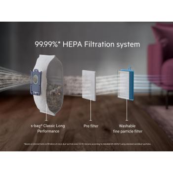 AEG CLEAN 6000 ÖKO AB61C2OKO Staubsauger 650W | 3,5L Beutel | 12m Aktionsradius