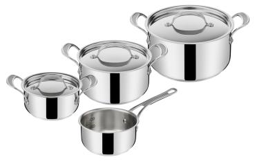 Tefal Jamie Oliver Cooks Classic 7-teiliges Kochgeschirr-Set