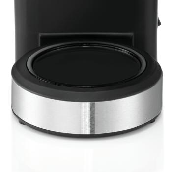 Preview: WMF Stelio Aroma Kaffeemaschine schwarz/Edelstahl