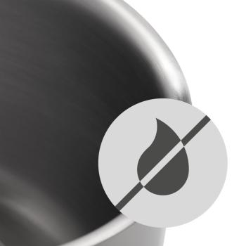 Preview: WMF Provence Plus Topf-Set Bratentopf (2,5l), Fleischtöpfe(1,9l), (3,3l), (5,7l), Stielkasserolle (1,7l) silber