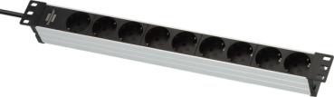 Preview: Brennenstuhl Steckdosenleiste Alu-Line 48.3cm 9x 2m