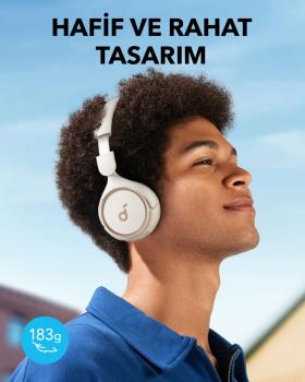 Anker H30I - WHITE Kopfhörer Kabellos Kopfband Anrufe/Musik USB Typ-C Bluetooth Weiß