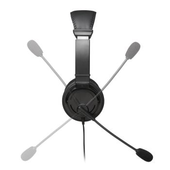 Kensington Headset Hi-Fi mit Mikrofon USB-A 1.80m Kabel schwarz