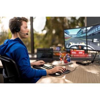 Kensington Headset Hi-Fi mit Mikrofon USB-A 1.80m Kabel schwarz