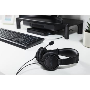 Kensington Headset Hi-Fi mit Mikrofon USB-A 1.80m Kabel schwarz