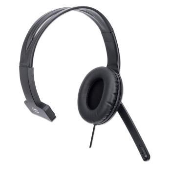 MANHATTAN Mono USB Headset mit Microfon