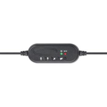 MANHATTAN Mono USB Headset mit Microfon