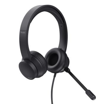 Trust Ayda PC Headset USB schwarz