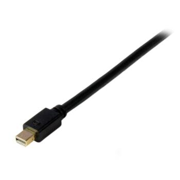 Preview: StarTech Mini DisplayPort auf VGA Kabel 1,8m | mDP auf VGA Adapter schwarz