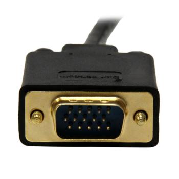 StarTech Mini DisplayPort auf VGA Kabel 1,8m | mDP auf VGA Adapter schwarz