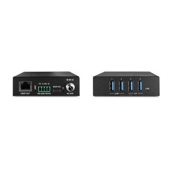 Preview: LINDY USB 3.2 Gen 1 Cat.6A HDBaseT Extender 100m