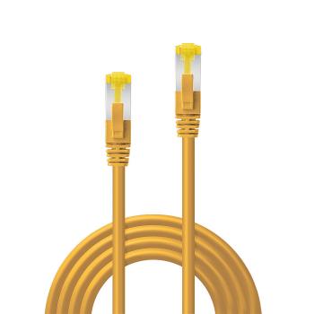 Preview: LINDY Patchkabel Cat6A RJ45 S/FTP Cat7 LSZH Kabel gelb 1,5m