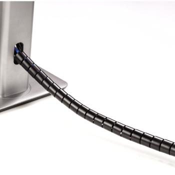 Preview: Fellowes Kabelordner Cablezip 2m Spiralschlauch schwarz