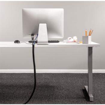 Fellowes Kabelordner Cablezip 2m Spiralschlauch schwarz